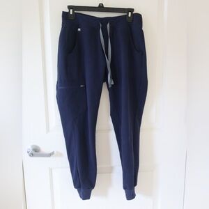 Figs Technical Collection Jogger Scrub Pants Navy S P